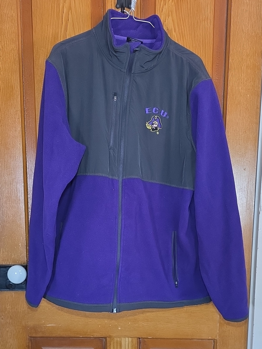 East Carolina Purple Fleece Jacket